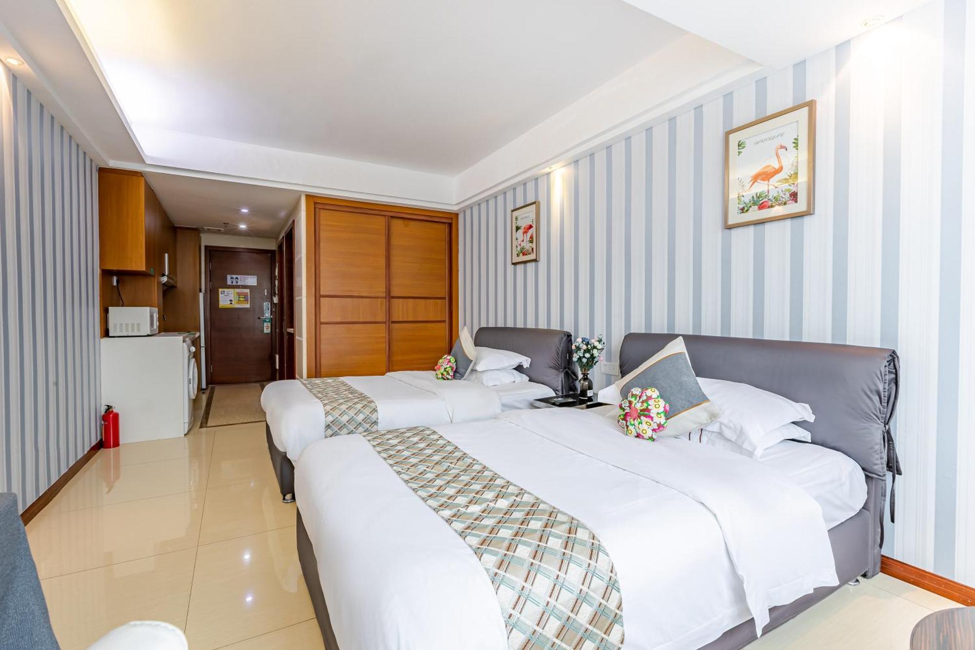 Waifiden Apartment Min Jian Financial Building-Free Shuttle Bus During The Canton Fair Exterior photo
